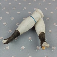 Antique rare doll legs, Parian