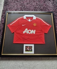Michael Owen Signed Man Utd