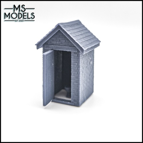Privy outside toilet - privy/outside, model