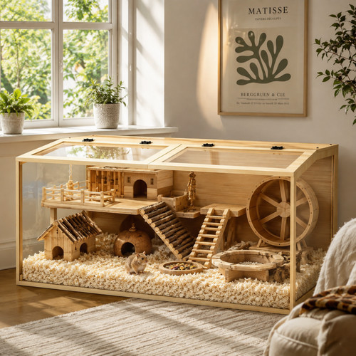 120cm extra large hamster - hamster, cage