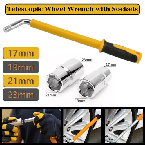 Telescopic wheel brace - telescopic,