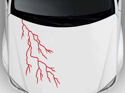 Lightning crack for - lightning, car
