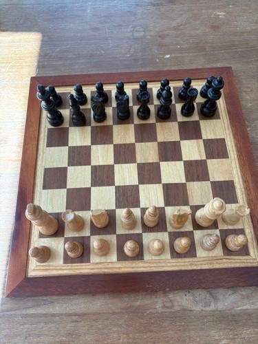 Wooden boxed chess - wooden,