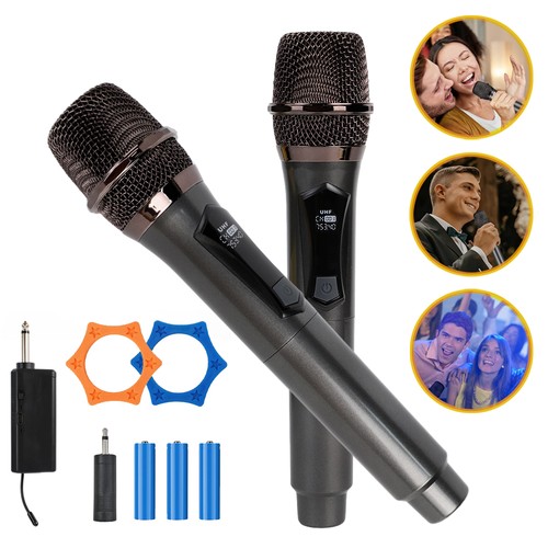 Wireless microphone dual - wireless,