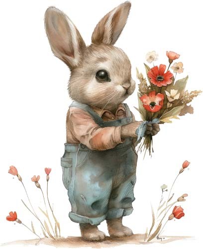 Colourful peter rabbit rose - peter,