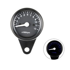 Retro Motorcycle Tachometer