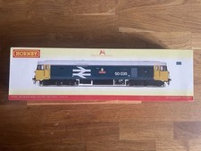 HORNBY 'OO' GAUGE R2349 BR BLUE CO-CO CLASS 50 035 'ARK ROYAL' *DCC FITTED*