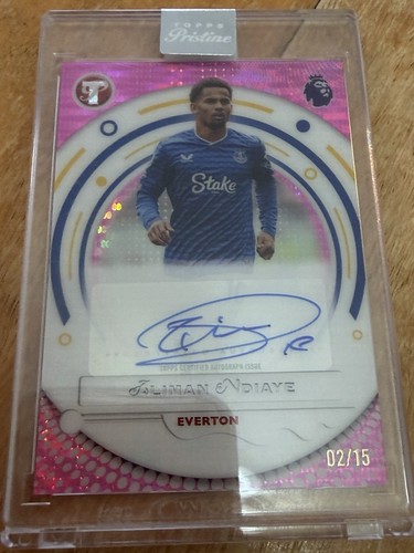 Topps prestine ndiaye - topps, auto