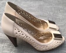 Women's Rombah Wallace Ivory size 5 high heel Shoes RRP £49.99
