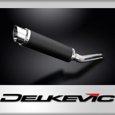 YAMAHA FZR600 FOXEYE 1994-1996 350mm ROUND CARBON BSAU SILENCER EXHAUST KIT