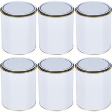 Empty Tin Cans Metal Paint