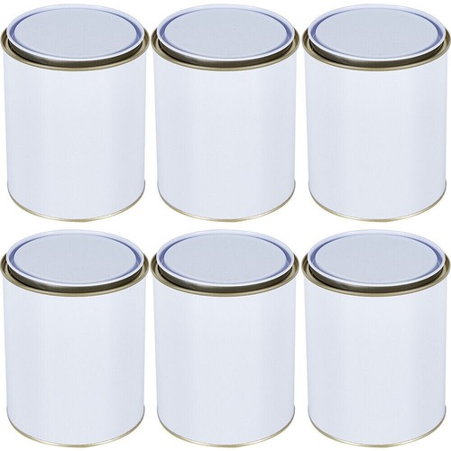 Empty tin cans metal paint - empty,