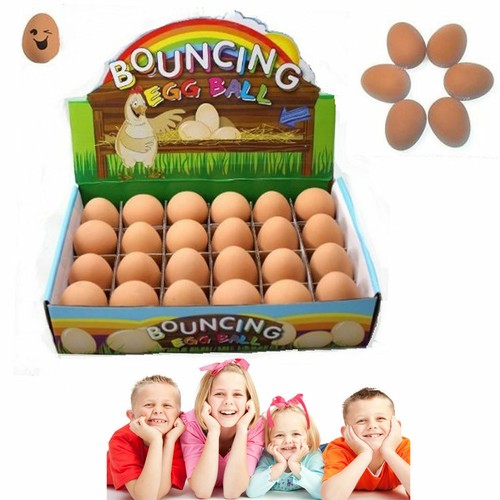 Bouncy fake egg rubber - fake, egg,