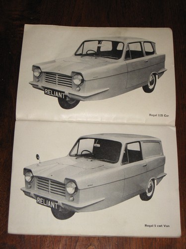 Original reliant regal - reliant,