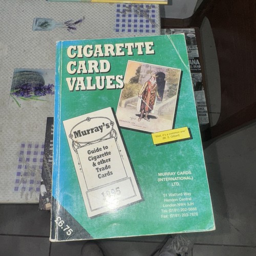 Cigarette card values - card,