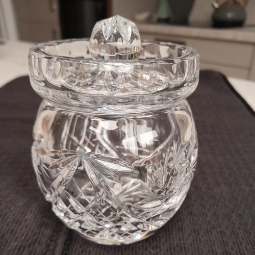 Vintage decorative cut glass - cut,