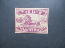 OLD SWEDISH PACKET SIZE MATCHBOX LABEL.DESIGN 2.