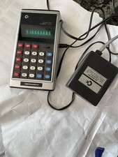 Vintage Commodore GL-997RF Calculator + Original PSU – Powers On, Repairs