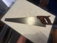 Vintages Spear & Jackson spearior 88 hand Saw 24” 7  tpi