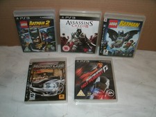5 x PS3 Playstation Games Inc
