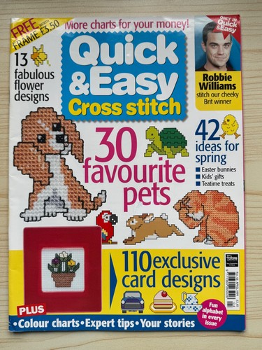 Quick easy cross stitch - quick, &