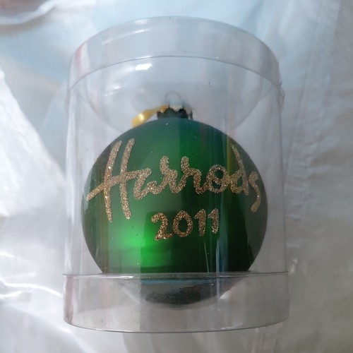 Harrods christmas baubles - harrods,