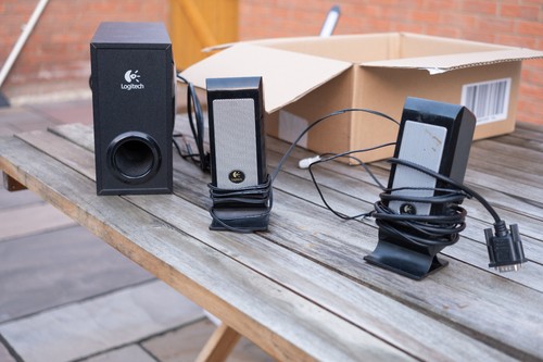 Logitech speakers - pc, +