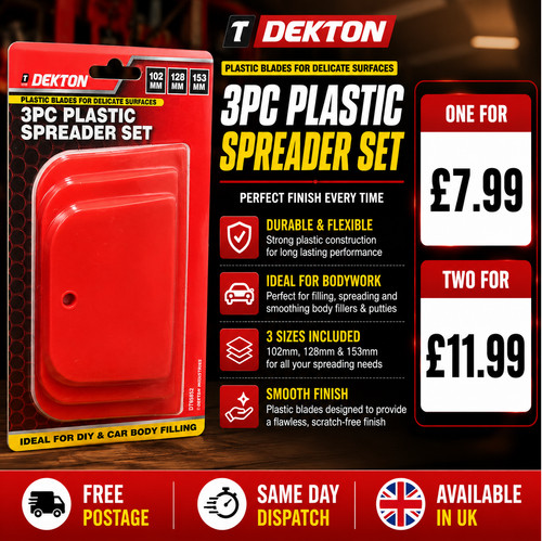 3pc plastic spreader set - plastic, car