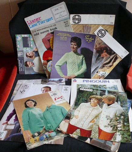 Vintage knitting patterns job
