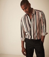 REISS Mens Deck Striped Long