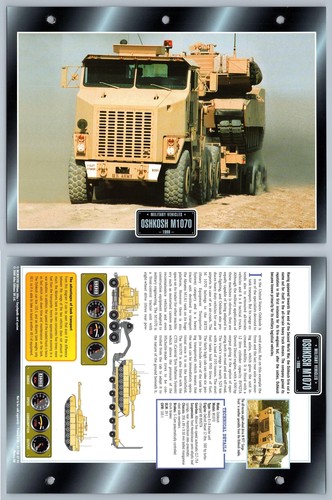 Oshkosh m1070 1998 miltary - 1998,