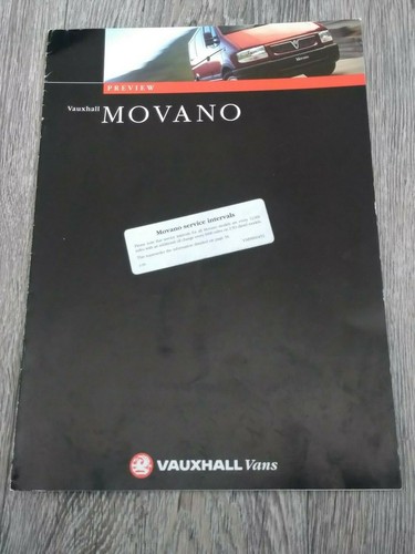 Vauxhall movano 8 turbo - vauxhall, 2.8