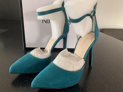 Nine west teal suede - nine,