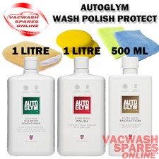 AUTOGLYM SHAMPOO- SUPER RESIN POLISH-EXTRA GLOSS PROTECTION- WASH POLISH PROTECT