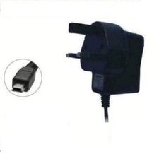 UK Mains Travel AC Home Wall House Charger for GARMIN Nuvi Sat Nav 1270 1290 130