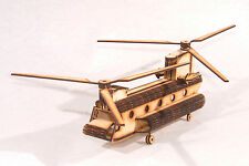 Chinook Helicopter Laser Cut