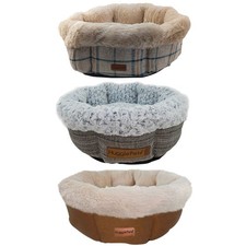 HugglePets Donut Dog Bed Soft