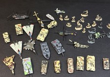 Galoob Military Set Micro Machines Vintage Bundle Jets, tanks, helicopters 40+