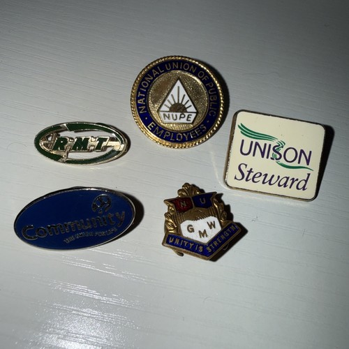 Vintage trade union pin - 5,