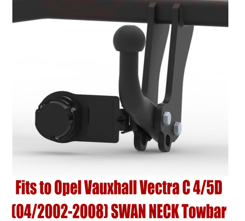 Swan neck tow - neck, bar