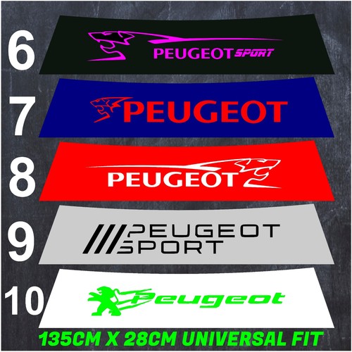 Peugeot sunstrip universal - peugeot,