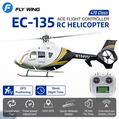 Fly wing 135 scale rc - wing, ec-135