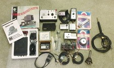 CB Radio Bundle Tested & Working-Receiver, Meter, Antenna, Mounts, New & Used