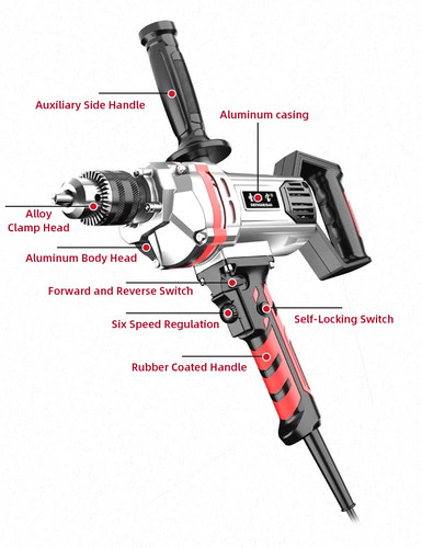 Electric mixer high power - electric,