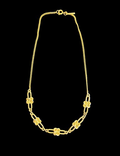 Vintage signed corocraft gold - signed,