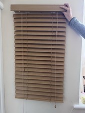 Solid Oak Venetian Blind New
