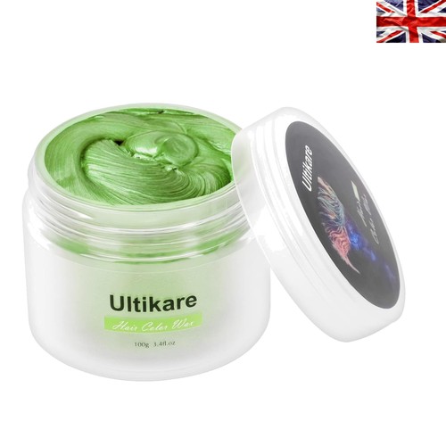 Washable green hair color wax - washable,