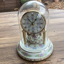 FRANKLIN MINT THE CAROUSEL ANNIVERSARY CLOCK BY WILLIAM DENTZEL III