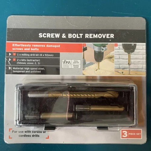 Screw bolt remover set - screw, &