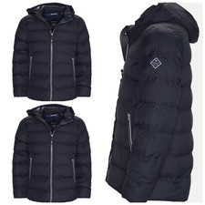 GANT Mens Puffer Jacket Active Cloud with Detachable Hood 7006096